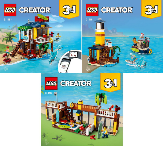 31118-1 | Surfer Beach House | INSTRUCTIONS | LEGOPART