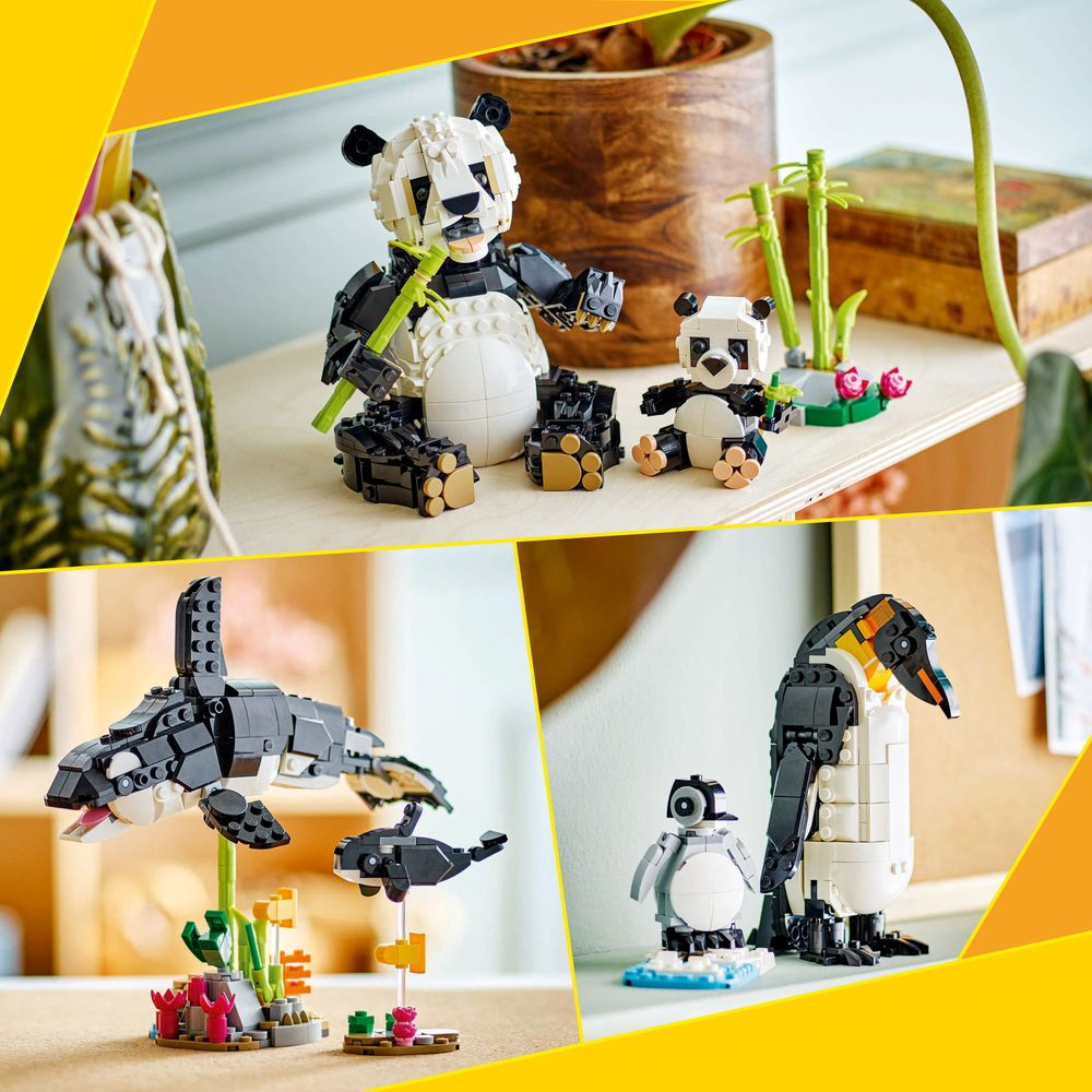 Wild Animals: Panda Family LEGO 31165