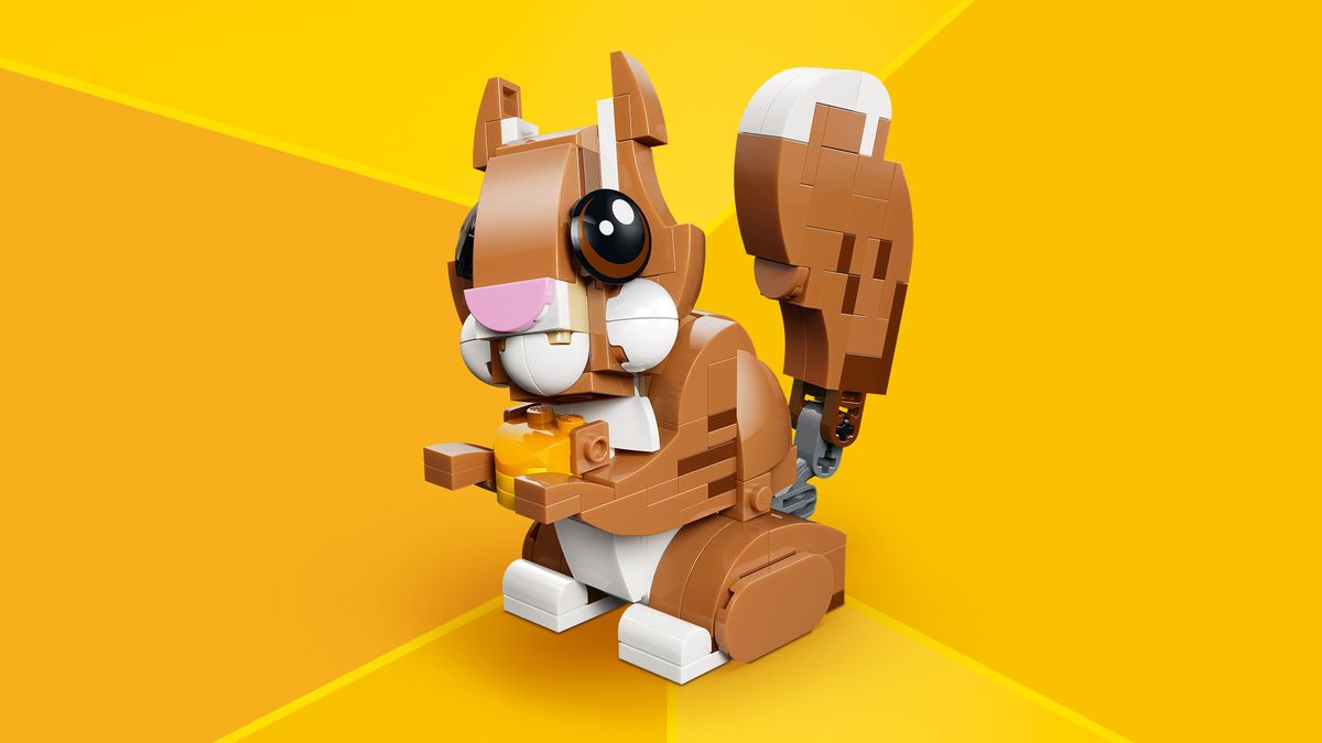 Cute Animals: Playful Puppy Dog LEGO 31382