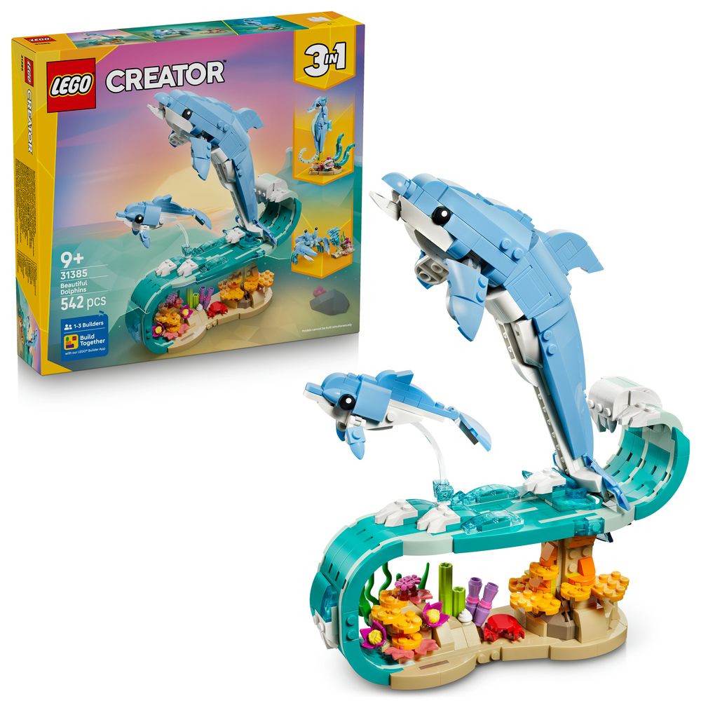 Sea Animals: Beautiful Dolphins LEGO 31385