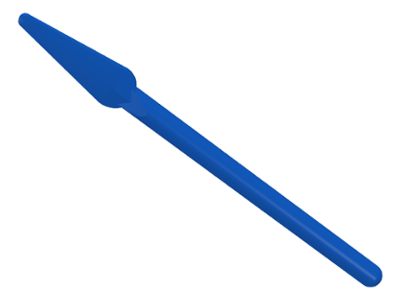 32373 | Minifigure, Weapon Pike / Spear - Handle with Round End, Flexible Rubber | LEGOPART
