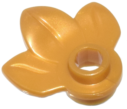 32607 | Plant Plate, Round 1 x 1 with 3 Layered Leaves | LEGOPART