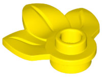 32607 | Plant Plate, Round 1 x 1 with 3 Leaves | LEGOPART