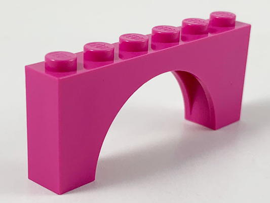 3307 | Arch 1 x 6 x 2 - Thick Top with Reinforced Underside | LEGOPART