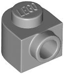 3386 | Brick, Round 1 x 1 x 2/3 Half Circle Extended with Side Stud | LEGOPART