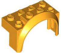 3387 | Vehicle, Mudguard 4 x 2 1/2 x 2 with Arch Round | LEGOPART