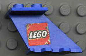 3479pb02 | Tail 4 x 2 x 2 with Lego Logo Pattern on both Sides | LEGOPART