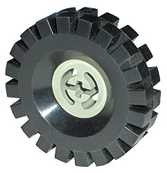 3482c03 | Wheel with Split Axle Hole with Black Tire 17 x 43 | LEGOPART