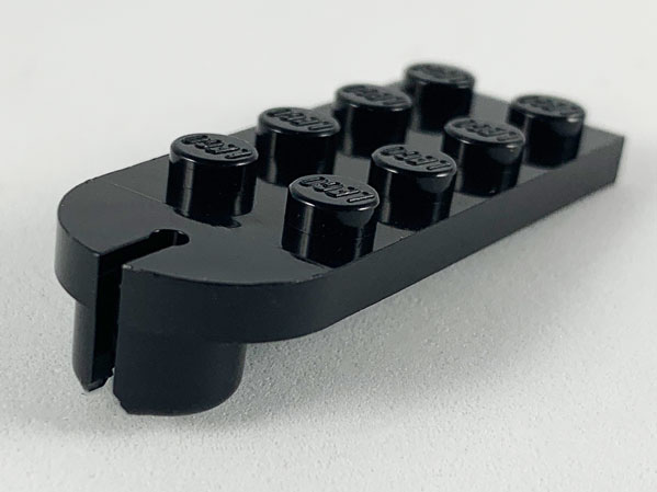 3491 | Plate, Modified 2 x 5 with Tow Ball Socket | LEGOPART