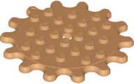 35446 | Plate, Round 6 x 6 Gear 14 Tooth | LEGOPART