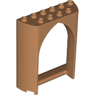 35565 | Panel 2 x 6 x 6 with Gothic Arch | LEGOPART