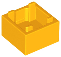 35700 | Container, Box 2 x 2 x 1 - Top Opening with Flat Inner Bottom | LEGOPART