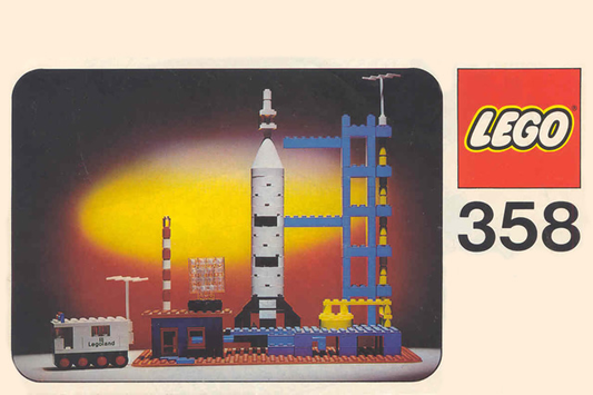 358-1 | Rocket Base | INSTRUCTIONS | LEGOPART