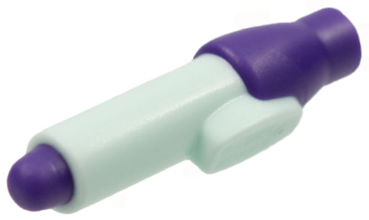 35809pb01 | Minifigure, Utensil Pen with Molded Dark Purple Tip and Cap Pattern | LEGOPART