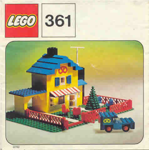 361-1 | Tea Garden Cafe with Baker's Van | INSTRUCTIONS | LEGOPART