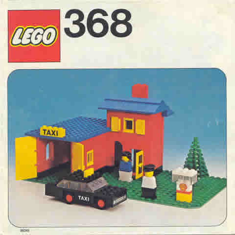 368-1 | Taxi Station | INSTRUCTIONS | LEGOPART