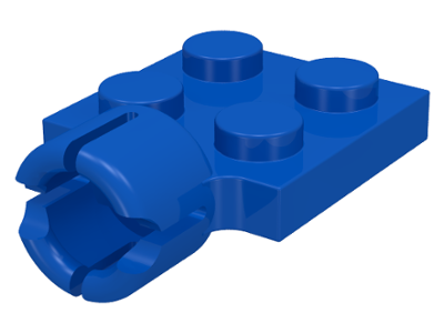 3730 | Plate, Modified 2 x 2 with Tow Ball Socket, Short, 4 Slots | LEGOPART