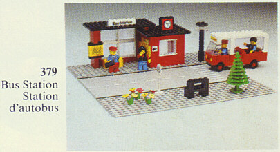 Bus Station LEGO 379