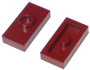 3794a | Plate, Modified 1 x 2 with 1 Stud without Groove | LEGOPART