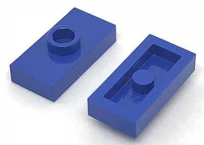 3794a | Plate, Modified 1 x 2 with 1 Stud without Groove | LEGOPART