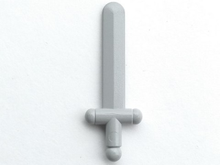 3847a | Minifigure, Weapon Sword, Shortsword - Polished Rigid ABS | LEGOPART