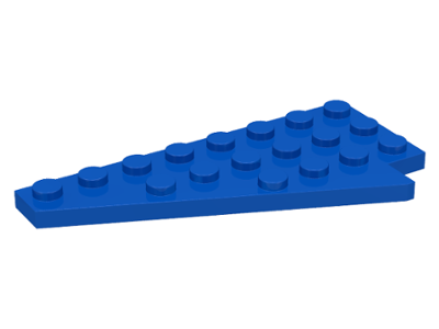 3933a | Wedge, Plate 8 x 4 Wing Left without Underside Stud Notch | LEGOPART