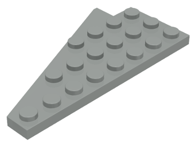 3934a | Wedge, Plate 8 x 4 Wing Right without Underside Stud Notch | LEGOPART