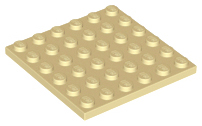 3958 | Plate 6 x 6 | LEGOPART