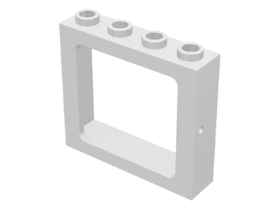 4033 | Window 1 x 4 x 3 Train - Hollow Studs | LEGOPART