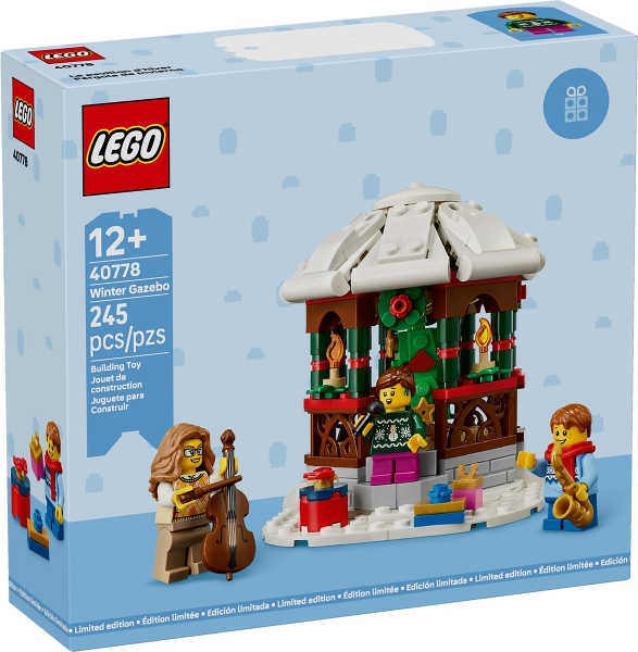 Winter Gazebo LEGO 40778-1 | Fyrebrick.be