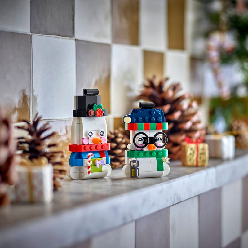 Snowman Ornaments LEGO 40812