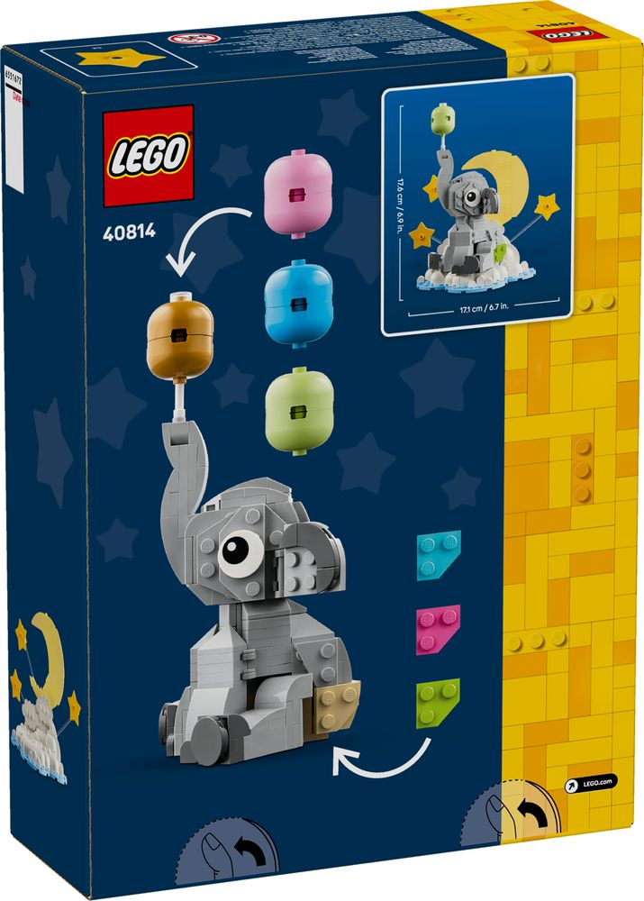 Baby Elephant in the Sky LEGO 40814
