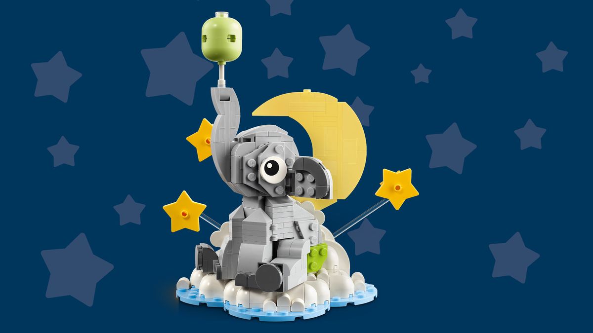 Baby Elephant in the Sky LEGO 40814