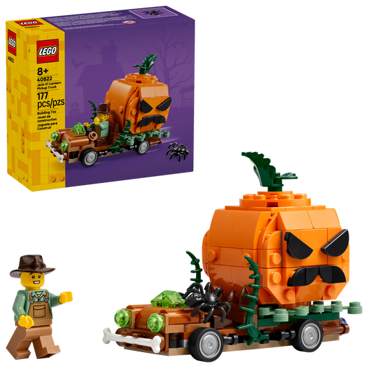 Jack-O'-Lantern Pickup Truck LEGO 40822