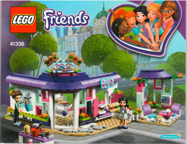 41336-1 | Emma's Art Café {Cafe} | INSTRUCTIONS | LEGOPART