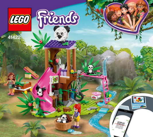 41422-1 | Panda Jungle Tree House | INSTRUCTIONS | LEGOPART