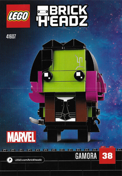 41607-1 | Gamora | INSTRUCTIONS | LEGOPART