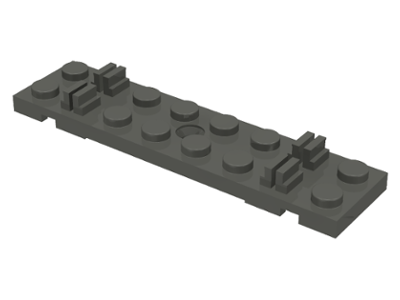 4166 | Train, Track Sleeper Plate 2 x 8 with Cable Grooves | LEGOPART