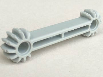 41666 | Technic, Arm 1 x 7 with Gear 9 Tooth Double Bevel Ends | LEGOPART