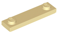 41740 | Plate, Modified 1 x 4 with 2 Studs with Groove | LEGOPART