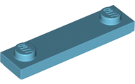 41740 | Plate, Modified 1 x 4 with 2 Studs with Groove | LEGOPART