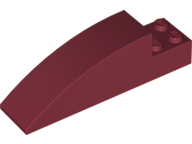 41766 | Slope, Curved 8 x 2 x 2 with 4 Recessed Studs | LEGOPART