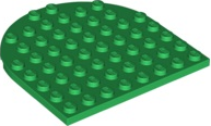 41948 | Plate, Round 8 x 8 Rounded End | LEGOPART