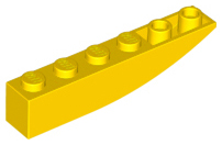 42023 | Slope, Curved 6 x 1 Inverted | LEGOPART