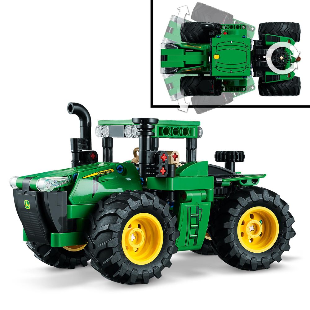 John Deere 9620R 4WD Tractor LEGO 42136