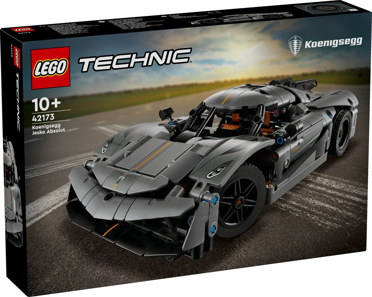 Koenigsegg Jesko Absolut Grey Hypercar LEGO 42173