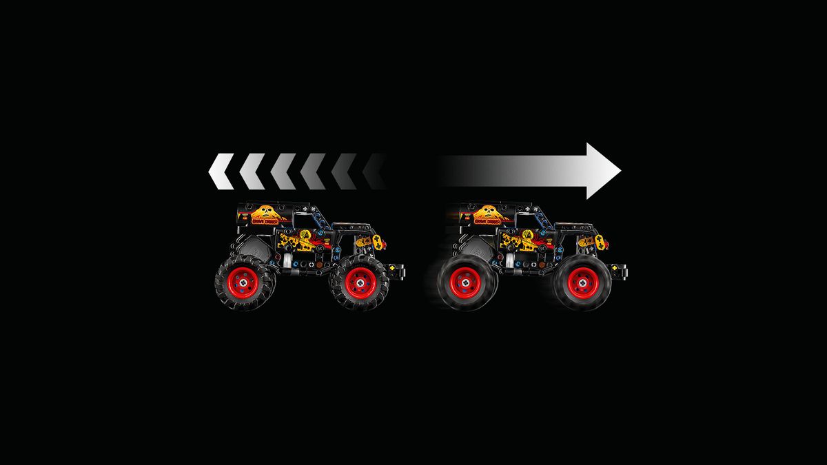 Monster Jam™ Grave Digger™ Fire and Ice LEGO 42219