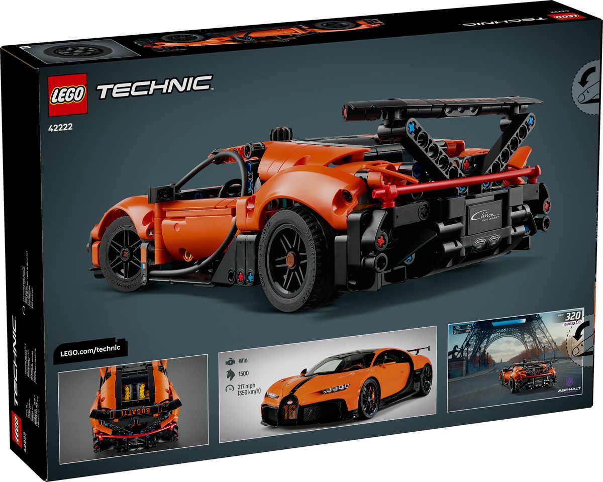 Bugatti Chiron Pur Sport Hyper Car LEGO 42222
