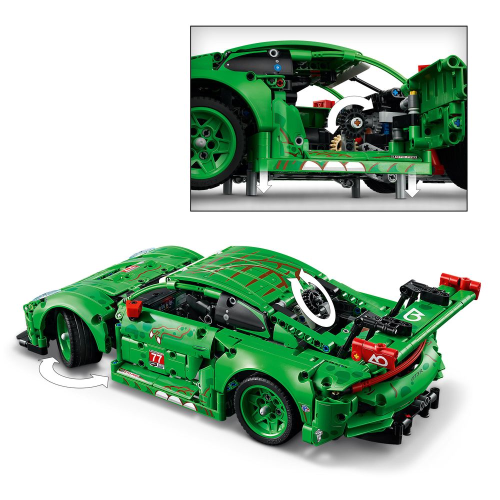 Porsche 911 GT3 R REXY AO Racing Car LEGO 42224