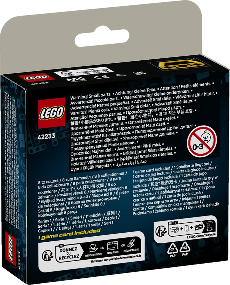 Mighty Machines voledige doos van 16 stuk LEGO 42233